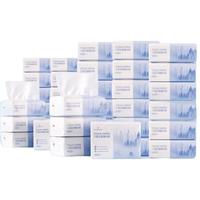 1号会员店 三层云舒面巾纸 原生木浆 纸巾抽纸餐巾纸 100抽*48包 源头直发