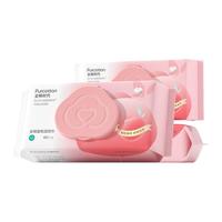 全棉时代 蜜桃除菌湿厕纸