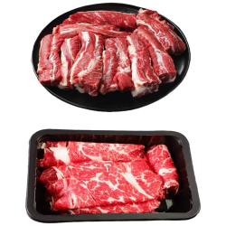安格斯牛肋条2斤+牛肉卷250g*4盒