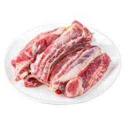 小牛彼德 澳洲原切谷饲安格斯牛肋条牛肉新鲜牛腩去骨牛肋排肉