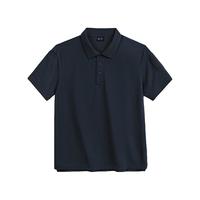 马登 MADEN工装 美式复古半开襟针织短袖polo衫军事风魔术贴翻领T恤男夏