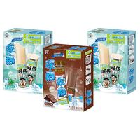 旺旺碎冰冰冻痴组合装 旺仔牛奶味经典冻痴碎冰冰 棒棒冰冷饮冰品 A款(碎冰冰78ml*8*2+冻痴85ml*4)