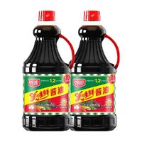 厨邦 美味鲜酱油1.9L*2瓶特级生抽酿造炒菜蒸鱼凉拌调味品调料