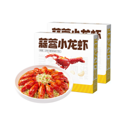 海底捞 麻辣蒜蓉小龙虾2026年新虾4-6钱/只加热即食小龙虾 2500g 蒜香味
