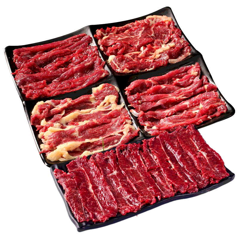 YASEEGO 羊食光 潮汕牛肉套餐 2-3人份