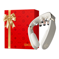 SKG 未来健康 颈椎按摩器 颈部肩颈脖子 物理捶打热敷脉冲 智能护颈折叠按摩仪端午父亲节 G7 2-