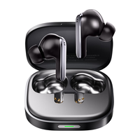 爱国者 蓝牙耳机真无线 TWS主动降噪耳机入耳式耳机  TA56 黑色