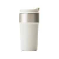 olayks立时保温杯女2024316不锈钢咖啡杯500ml吸管饮用水杯