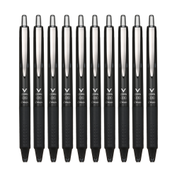 百乐 VCORN系列 LVKN-15EF 按动中性笔 黑色 0.5mm 10支装