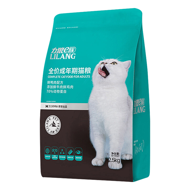 LILANG 鲜鸭肉成猫猫粮 2.5kg