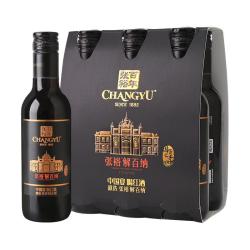张裕 N158解百纳干红葡萄酒14度小支装188ml*6橡木桶陈酿
