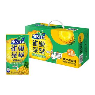 雀巢茶萃 新货桃子乌龙柠檬红茶百香果绿茶低糖果汁饮料250ml整箱 凤梨鸭屎香青茶24盒