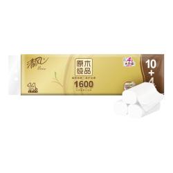 清风 加厚 无芯卷纸 4层 114g 14卷