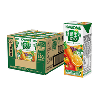 KAGOME 可果美 野菜生活 果蔬汁 原味 200ml*12盒