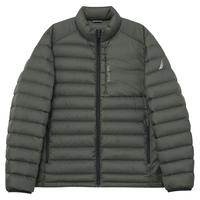 NAUTICA/诺帝卡男装秋冬防轻泼水时尚纯色立领保暖羽绒服JO3323