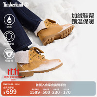 Timberland 官方踢不烂女鞋黄靴加绒保暖两穿翻靴防水|A1KGC