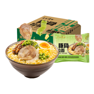 THE CEREAL WAY五谷道场 非油炸 日式豚骨拉面 96g*24袋