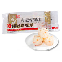 桂冠 虾味球 200g 含鱿鱼干 虾球 火锅 麻辣烫 关东