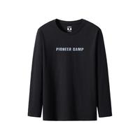 拓路者 Pioneer Camp【纯棉】男士长袖t恤春季圆领打底衫上衣阔版印花上衣
