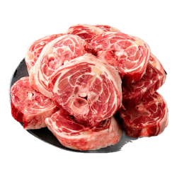 边塞风 盐池滩羊 羔羊颈排 500g 羊脖排满肉羊蝎子 +赠京东标准洗车1次