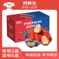 漫哆味 丹东99红颜奶油草莓 久久红颜草莓 精选2斤大果彩箱装 单果20-30g 新鲜水果