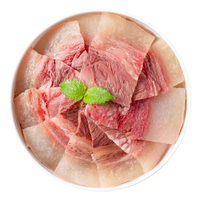 和蓉汇带皮牛肉500g 全熟食牛脸肉带皮卤煮 火锅食材生鲜 固形物≥60%