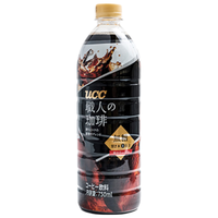 悠诗诗 UCC职人无糖咖啡饮料 750ml*12瓶