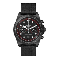 帝舵（TUDOR）领潜 瑞士手表 织带黑盘 机械男表 43mm M25827KN-0001