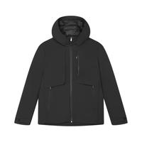 男装时尚休闲羽绒服男子百搭舒适连帽轻薄羽绒服