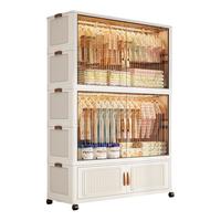 加厚儿童衣柜宝宝收纳柜塑料衣橱婴儿置物柜衣服卧室储物简易衣柜