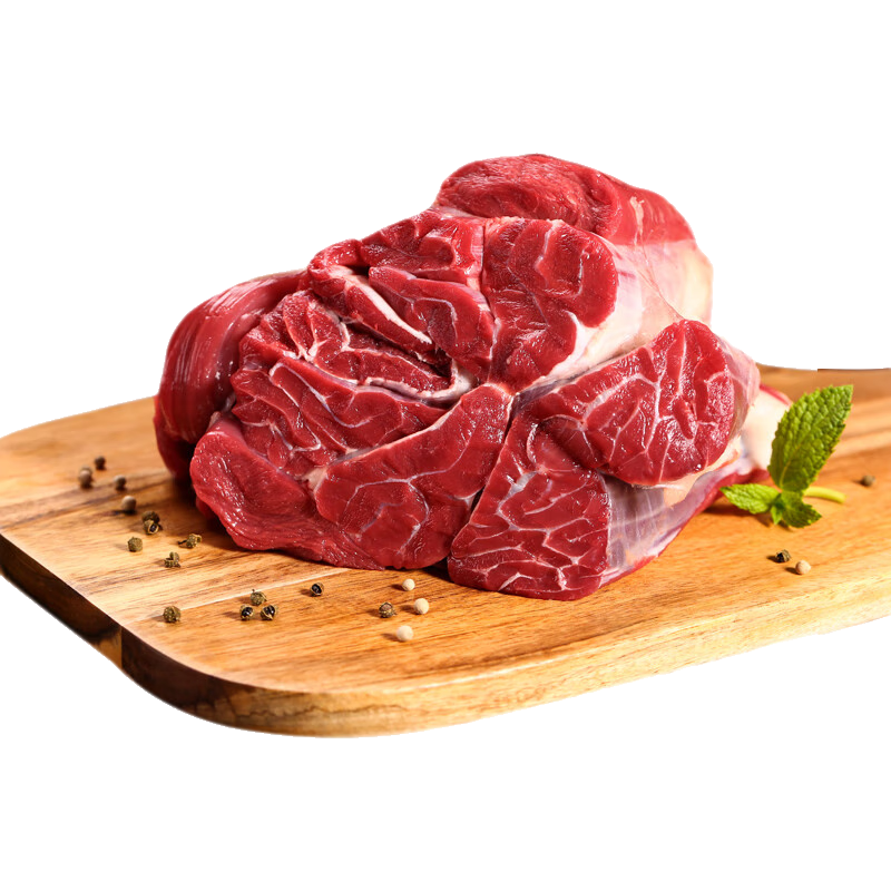 农夫好牛 谷饲原切牛腱子肉 1000g*2 冷冻生鲜牛肉