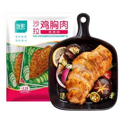 优形 沙拉鸡胸肉鸡块 沙拉鸡胸肉（烧烤味）100g*5袋