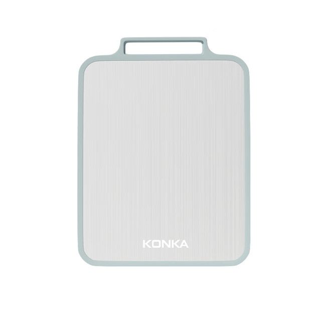 有券的上：康佳 菜板双面砧板 不锈钢防霉抗菌 长38cm宽29cm