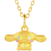 CHJ JEWELLERY 潮宏基 三丽鸥系列 XPG30016329 大耳狗足金吊坠 0.45g