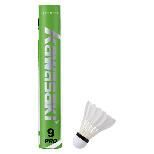 KAWASAKI 川崎 令箭L800 羽毛球 白色 12只装