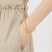 周生生 福镯素圈实心手镯古法黄金一生一世足金金镯92289K计价 06圈 - 28.47克(含工费1600元)