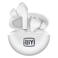 爱奇艺（iQIYI）TWS入耳式蓝牙耳机 双耳运动降噪耳机 新说唱联名款 安卓苹果通用 白色