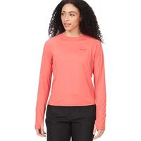 Marmot尺码偏大 土拨鼠 女士活力LOGO长袖T恤