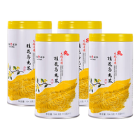 天福茗茶有情系列桂花乌龙茶 福建乌龙茶茶叶 桂花花茶 104.5克罐装 4罐