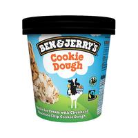 BEN & JERRY'S Ben&Jerry's本杰瑞巧克力布朗尼香草桶装雪糕冰激淋465mL
