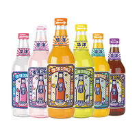 华洋 1982 老广州风味汽水 白桃樱花味 358ml*6瓶
