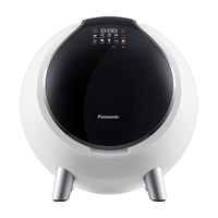 松下（Panasonic）小龙珠迷你小型烘干机1公斤款 双重除菌变频电机低音小巧正反转月光白 NH-100T 小龙珠烘干机1KG | 月光白