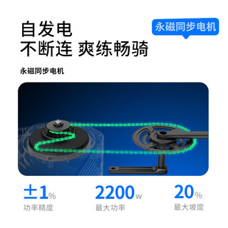  GEOID 自发电直驱式 智能骑行台 顽鹿飞轮