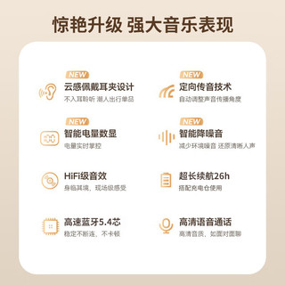 Bkayp M62 开放式挂耳蓝牙耳机 肤色