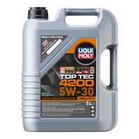 LIQUI MOLY 力魔 顶技4200 5W-30 SN级 全合成机油 5L