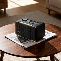 JBL 音乐世家200 AUTHENTICS200 2.0声道 蓝牙音箱 黑色