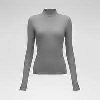 蕉内 【明星同款】热皮501+肌底衣保暖上衣女士高领内衣打底衣