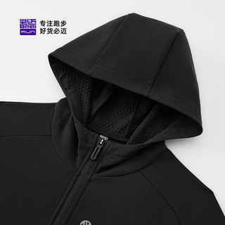必迈（bmai）跑步魔方抓绒夹克v5运动上衣女速干排湿秋冬防风保暖外套女