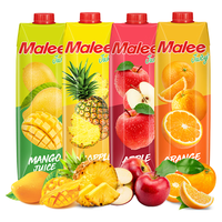 Malee 玛丽 果汁饮料组合装 4口味 1L*4装（苹果汁+菠萝汁+芒果汁+橙汁）