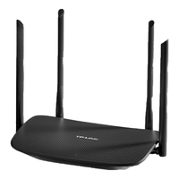 TP-LINK 普联 TL-XDR1520易展版 双频1500M 家用千兆无线路由器 Wi-Fi 6 黑色 单个装